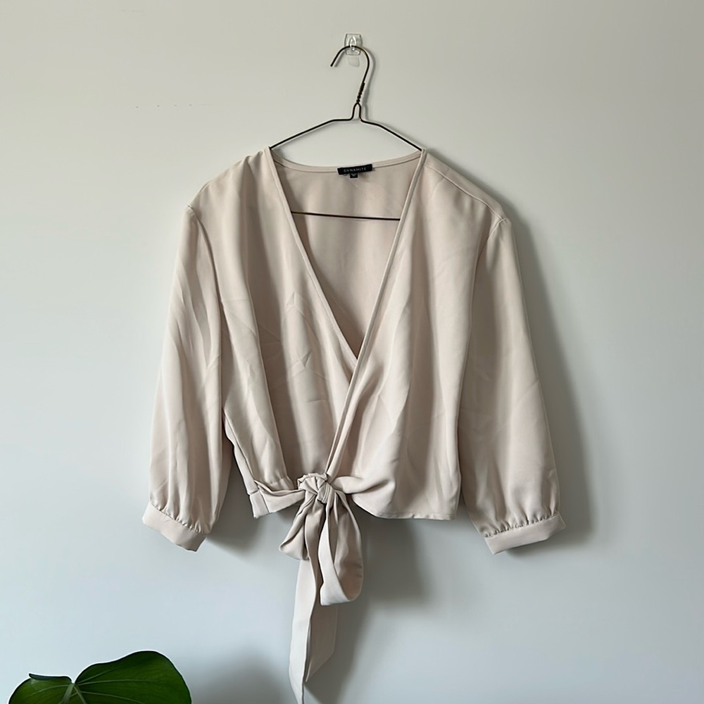 🌟HOST PICK🌟 Dynamite Wrap Front Top